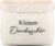 Xuniea Small Thank You Bread Basket Gift Basket Empty White