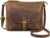 ROYALZ Maine Modern Vintage Women’s Handbag Leather Small Genuine Leather Shoulder Bag Women’s Handbag as Crossbody Bag or Shoulder Bag for Leisure Going Out Everyday Colour: Black