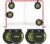 BOOSTEADY Ice Hockey Gate Targets Magnetic Hockey Targets Hockey Shooting Target for Lacrosse & Hockey (20cm, Pack of 4)