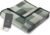 Biederlack® Fluffy Cuddly Blanket Made of Cotton Blend Made in Germany Oeko-Tex I Sustainably Produced Living Blanket Colour Squares Green in Dark Green-Green I Sofa blanket in 150 x 200 cm.