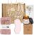 Hestya Small Time Out Gift Basket Wellness Gift Women Time Out Jute Bags Scented Candles Relaxation Rituals Gift Birthday Gift for Women Girlfriend Mum Sister Colleague