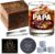 Whisky Gift Set for Dad, Whisky Glass with Engraving in Wooden Box