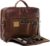 SID & VAIN Simon Laptop Bag Made of Premium Leather, Business Bag, XL, Large for Men and Women, 15.4 Inch Laptop Extra Laptop Case, Shoulder Bag, Briefcase, Handmade
