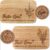 kupi Gift Set Grandma and Grandpa Gifts for Grandparents | Board Grandma and Grandpa Breakfast Board with Engraving | Gift Wooden Board Set