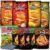 Nuts ’n Snacks Box (755 g) Peanuts, Bread Chips and Pretzel Pieces with Flavour with Bag Clips