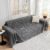 MYSKY HOME Chenille Sofa Cover, Scratch Protector for Sofa, Dark Grey