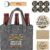 Zocipro Pensioner Gift for Men, Felt Handbag for 6 Beer Bottles