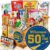 Wilkommen im Club 50 Birthday 50 Partner Gift Set DDR Sweet