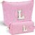 Parima Gift Girls 8 9 10 11 12 Years Cosmetic Bag with Letter L