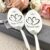 2 Personalised Engraved Wedding or Anniversary Spoons – Gift for Wedding, Anniversary, Grandparents, Parents – Name & Date – Custom Keepsake
