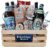 Bier-Präsentkörbe – Bayerisches Geburtstagsgeschenk mit Bier, Schnaps, Senf und Knabberartikeln, das perfekte Geschenk für Männer (Geburtstagszisterl Männer)