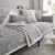 Sofa Cover, Couch Cover L Shape 1/2/3/4 Seater, Sofa Cover Corner Sofa Non-Slip Sofa Protector, Sofa Blankets for Seat, Universal Sofa Throw, Light Grey, 70 x 70 cm