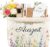 Small Time Out Basket, Gift Bag, 37 x 25 x 15 cm, Cotton and Linen Gift Basket, Relaxation Gift, Wellness Gifts for Women