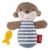 Mini Rattle Otter – Mini Grasping Toy for Rattling, Feeling, Playing with Cuddly Soft Fabric Animal – A Faithful Companion for Babies and Toddlers from 0+ Months