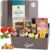 Gepp’s Delicatessen Thank You Box Gift Basket with Many Delicacies, Company Gift for Employees and Colleagues, Specialities such as Pasta, Truffle Sauce, Pesto, Amaretto, Gourmet Gift Set