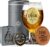 CROWNLY CRYSTAL® 1956 Beer Glass with Engraving 70th Birthday Man Personalised Gift Decoration Card 70 Years Gift Idea for Dad Grandpa