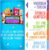MACH MAL PAUSE® 500 x Funny Sticky Notes, Colourful Sticky Notes (10 x 50 Sheets), Gift For Students, Colleagues, Pupils, Sticky Notes for Learning and Marking for School, University, Office