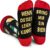 Lavley Wenn Du Das Lesen Kannst Bring Mir Funny Socks for Men and Women (Beer, Sparkling Wine, Coffee and Cake), German Slogan