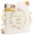 EULENTALER Baby Album Boho My 1st Year [with Linen Cover and Gold Embossing