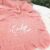Baby Blanket Embroidered with Name 100 x 80 cm 100% Cotton