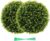 Giantex Pack of 2 Boxwood Balls 55 cm, Artificial Plant UV-Resistant Boxwood Ball Cedar Topiary Ball Artificial Tree Artificial Plant Decorative Balls Box Ball Plants Decorative Plant for Party