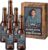 Personalised Beer with Desired Text and Photo | 5 x 0.33 l Spelt Beer as Gift Set | Personal Gift Box for Birthday or Father’s Day / Men’s Day (Gift Box with 5 Fl., Slate Look)