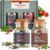 Gepp’s Delicatessen Spices in Cork Glass „Grilling“ I Barbecue Spice Texas BBQ Rub & Chimichurri Spice Mix I Barbecue Spice Gift Set I Delicatessen Gift I BBQ Spices without Artificial Additives