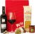 Italian Gift Set „Rome“ | Wine & Pasta Gift Basket with Specialities from Italy | Christmas Gift Basket for Men and Women