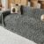 Scratch-Protection Sofa Cat Chenille Sofa Cover Dark Grey 180 x