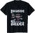 Children’s T-Shirt with German Text „Ich werde Großer Bruder 2026“ Ninja Bald Big Brother