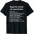 Rules for a Date with my Daughter | Father’s Day Gift T-Shirt