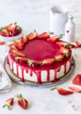 Erdbeer-Joghurt-Törtchen ohne Backen – das perfekte Sommerrezept