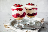 Baileys-Creme im Thermomix mit Kirschen