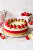Frau Holle Kuchen mit Erdbeeren – unglaublich lecker