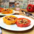 Chili con Chorizo ​​mit Kurkuma-Butter-Blumenkohlreis