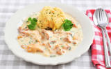 Feine Pfifferlinge in Sahnesoße – Oma Kocht