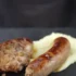 Gefrorene Joghurtriegel mit Erythrit