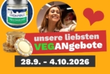 Vegane Angebote & Schnäppchen vom 28.9.